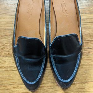 Black Everlane Modern Loafer Mule Size 8
